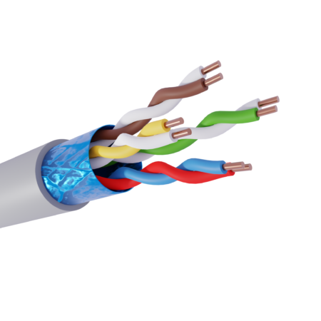 J-Y(ST)Y, skærmet signalkabel, skærmet telekabel, telefonkabel, kobber, CU, PVC, IEC60332-1