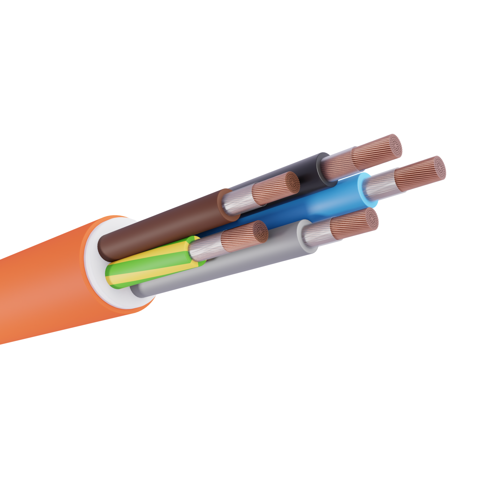 JMV Safe Flex out 5G16 mm2 orange – JMV Cables Webshop