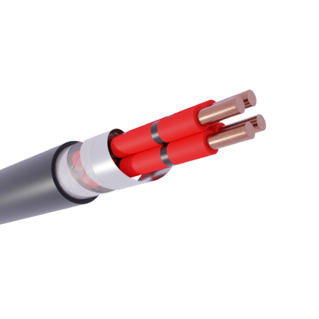 A-2YF(L)2Y, vaselinekabel, telekabel, signalkabel, telefonkabel, kobber, CU, UV-resistent, båndarmeret aluminium, nedgravning, nedlægning, vandtæt, vandafvisende, sort
