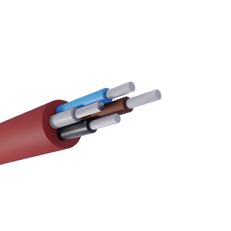 sihf-j. sihf. sif. silikonekabel. højtemperaturkabel. varmebestandig. kobber. CU. SIF. halogenfri. UV-resistent. rød. flammehæmmende. 180°C. ovnkabel. 4x.